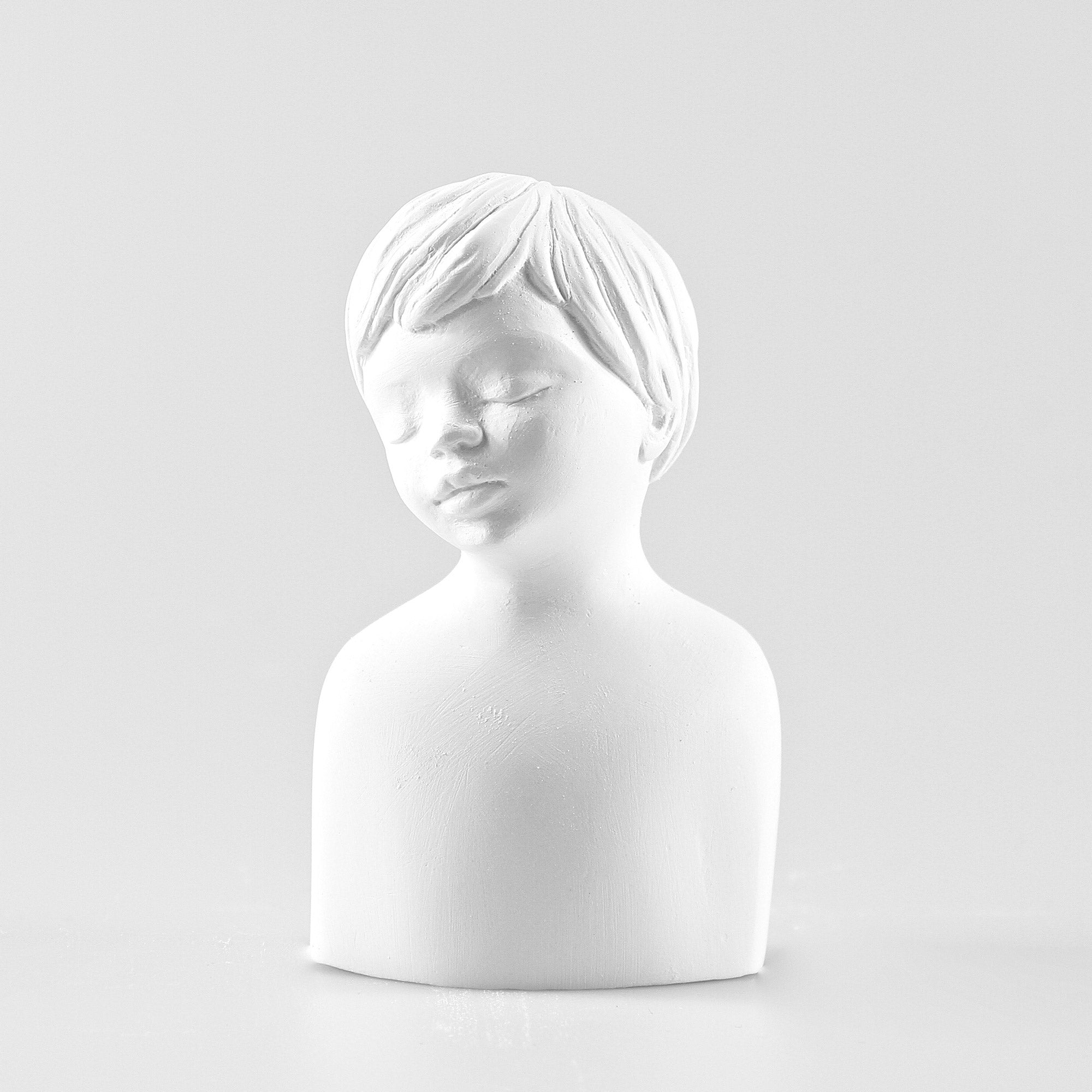 Powertex Plaster Figurine Heads