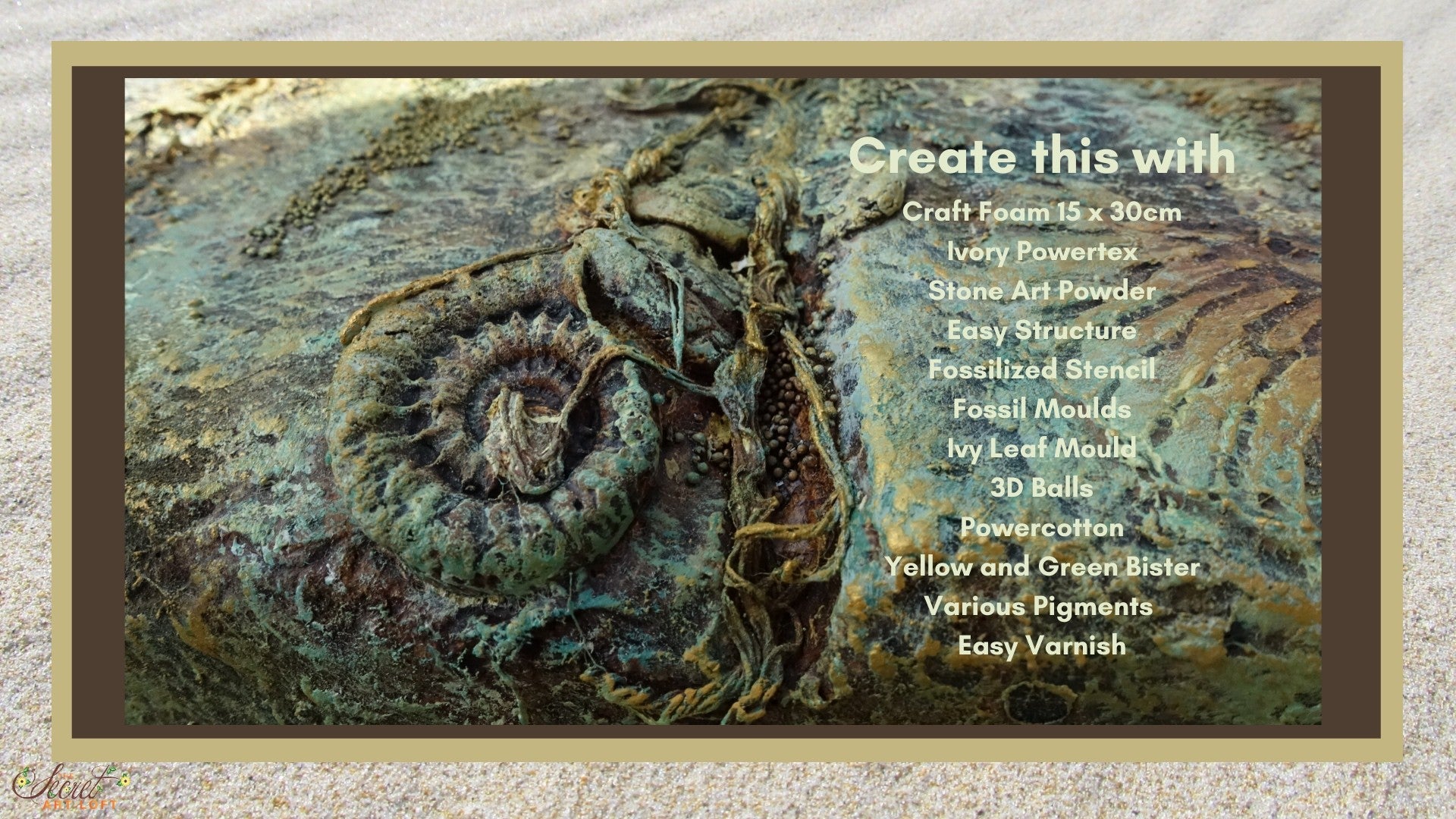 Tracey Evans Online Fossil Beach Tutorials