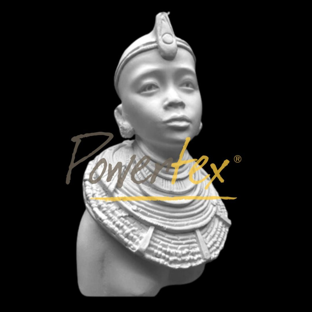 Powertex Plaster Figurine Heads