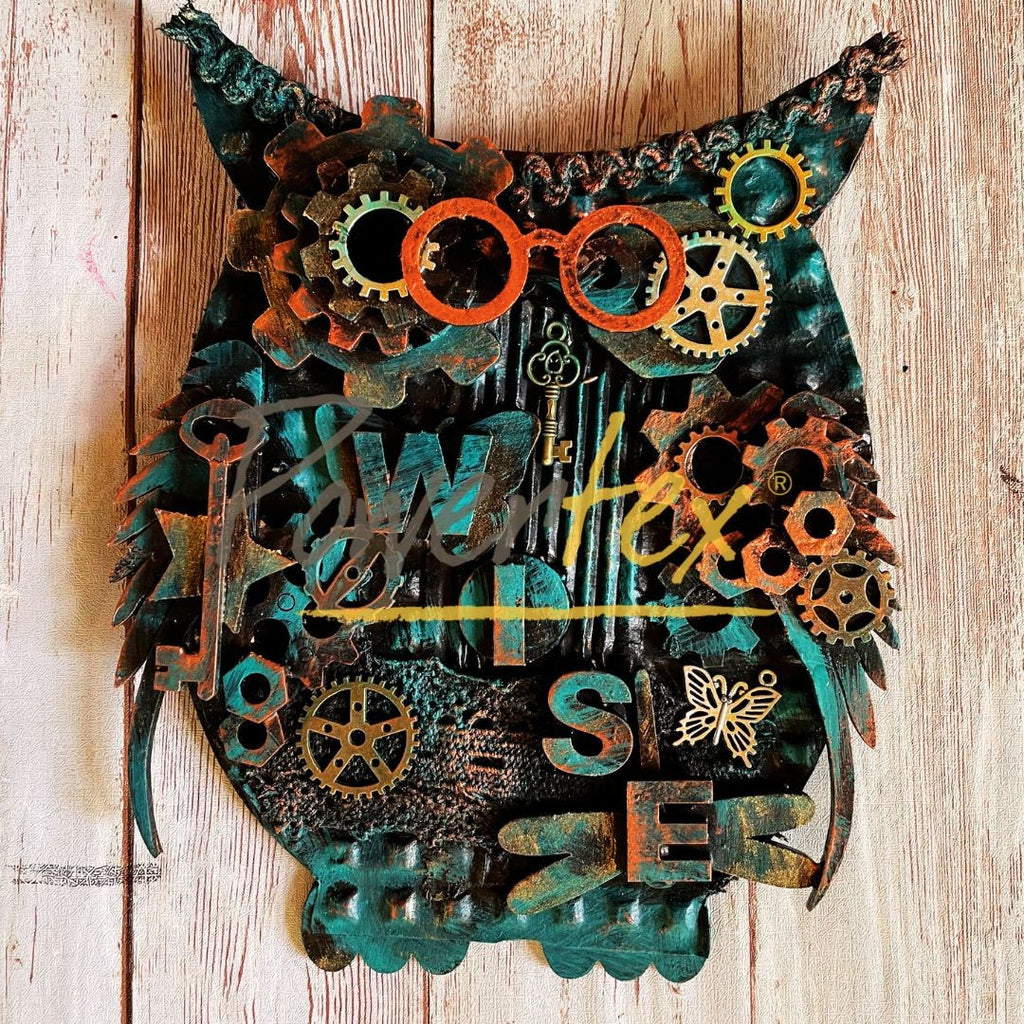 MDF Steam Punk Owl