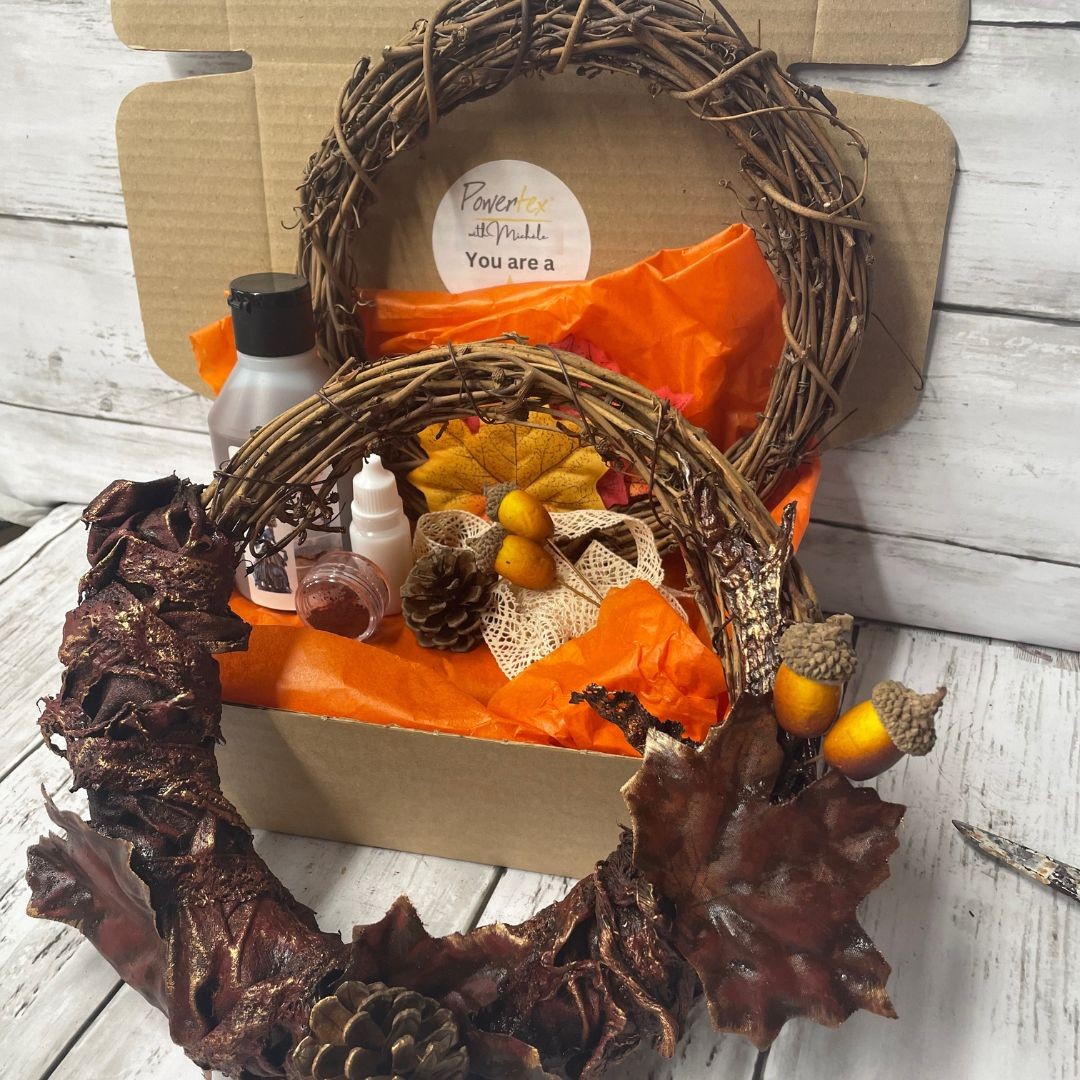 Autumn Wreath Project Box