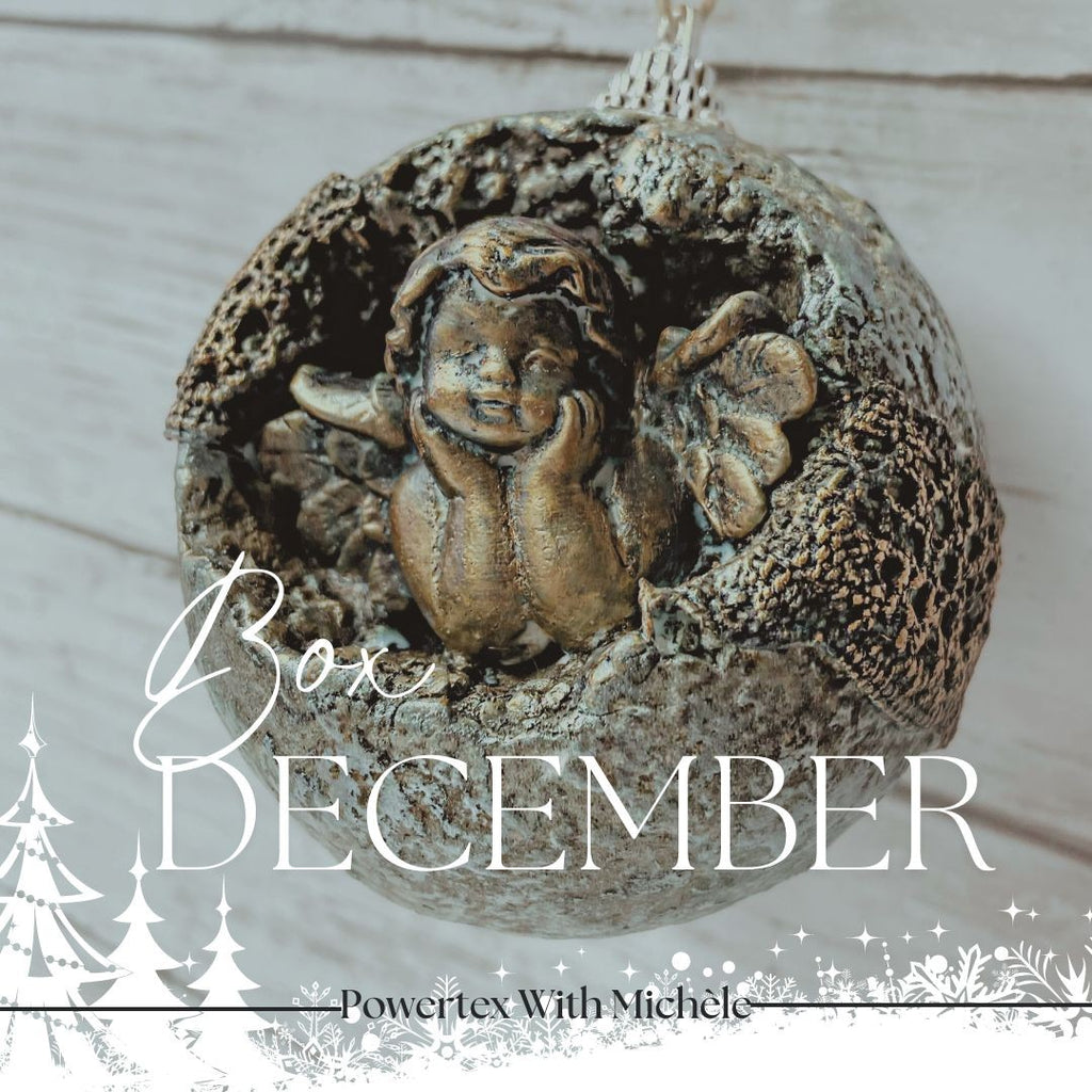 Stone Cherub Bauble Project Box