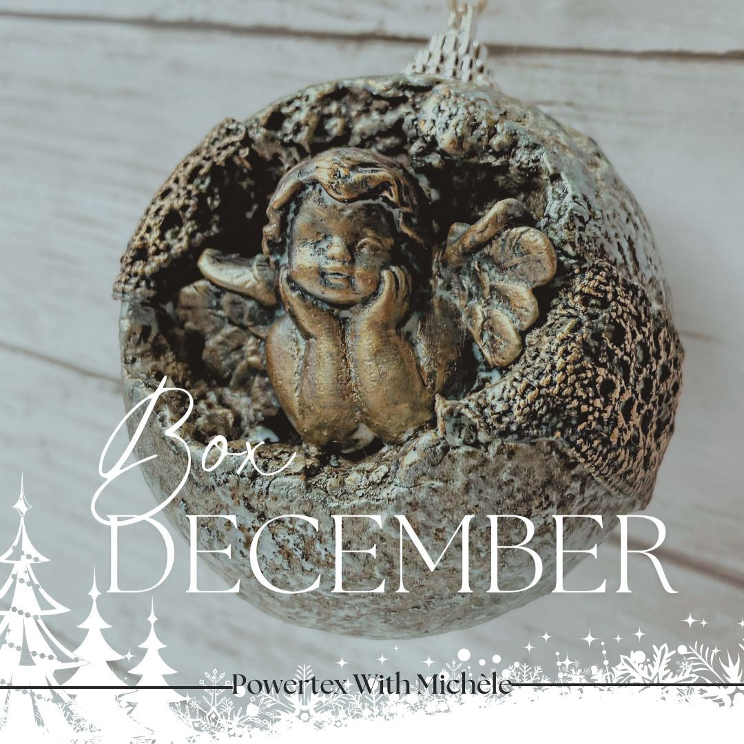 Stone Cherub Bauble Project Box