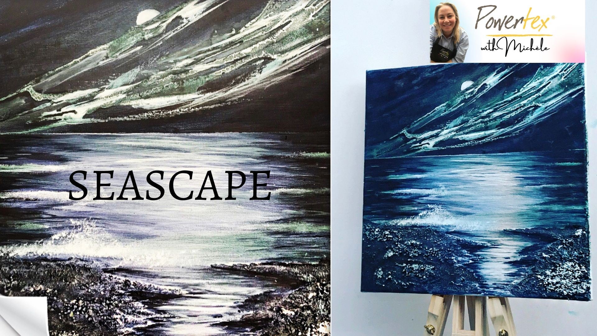 Seascape in Mixed Media Online Tutorial