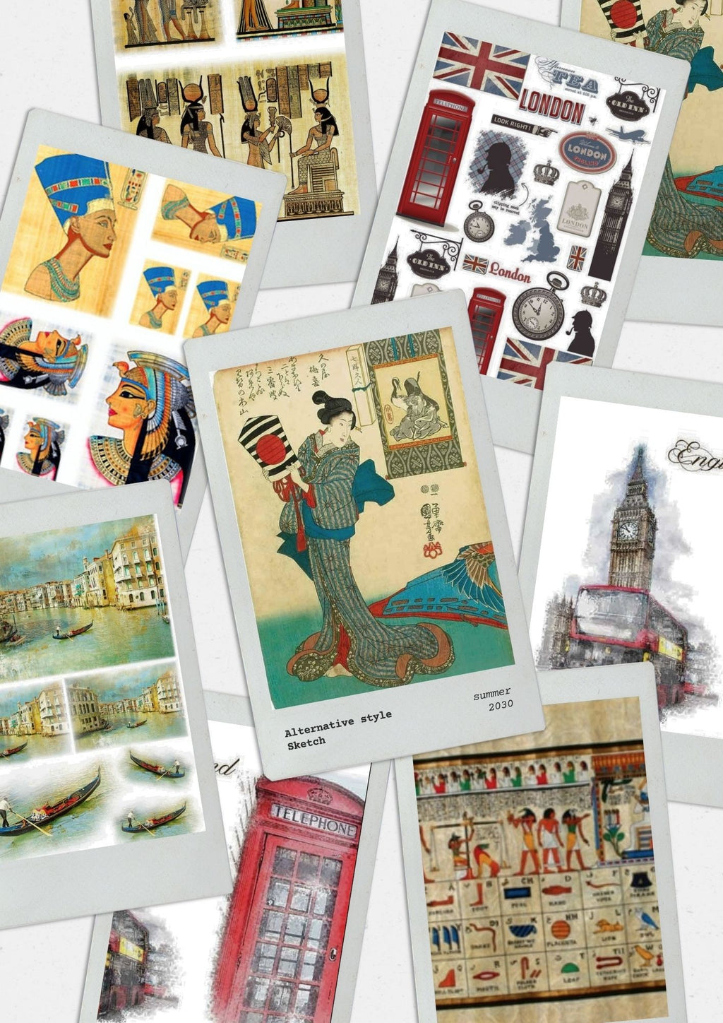 Around The World Rice Papers Collection