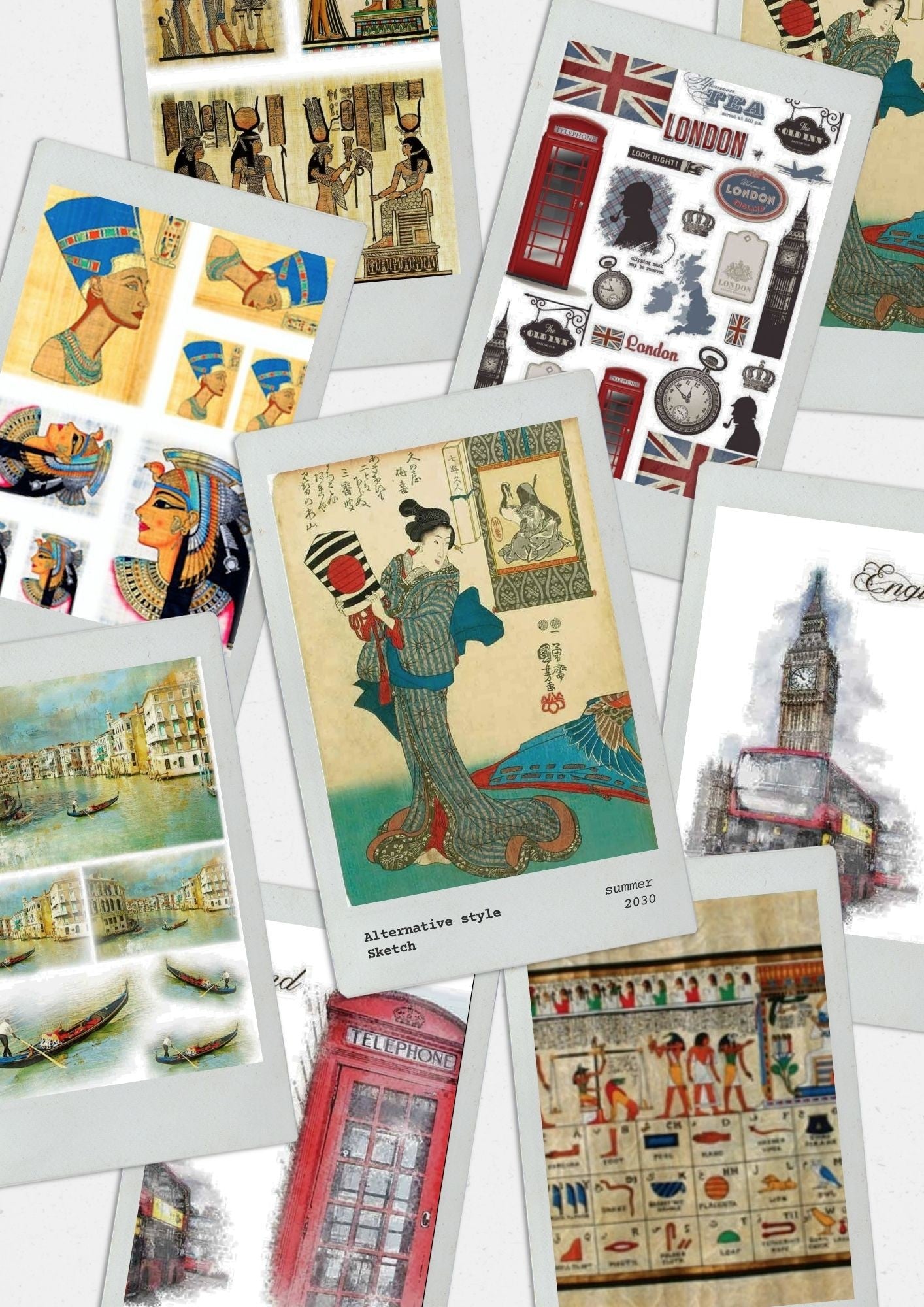 Around The World Rice Papers Collection