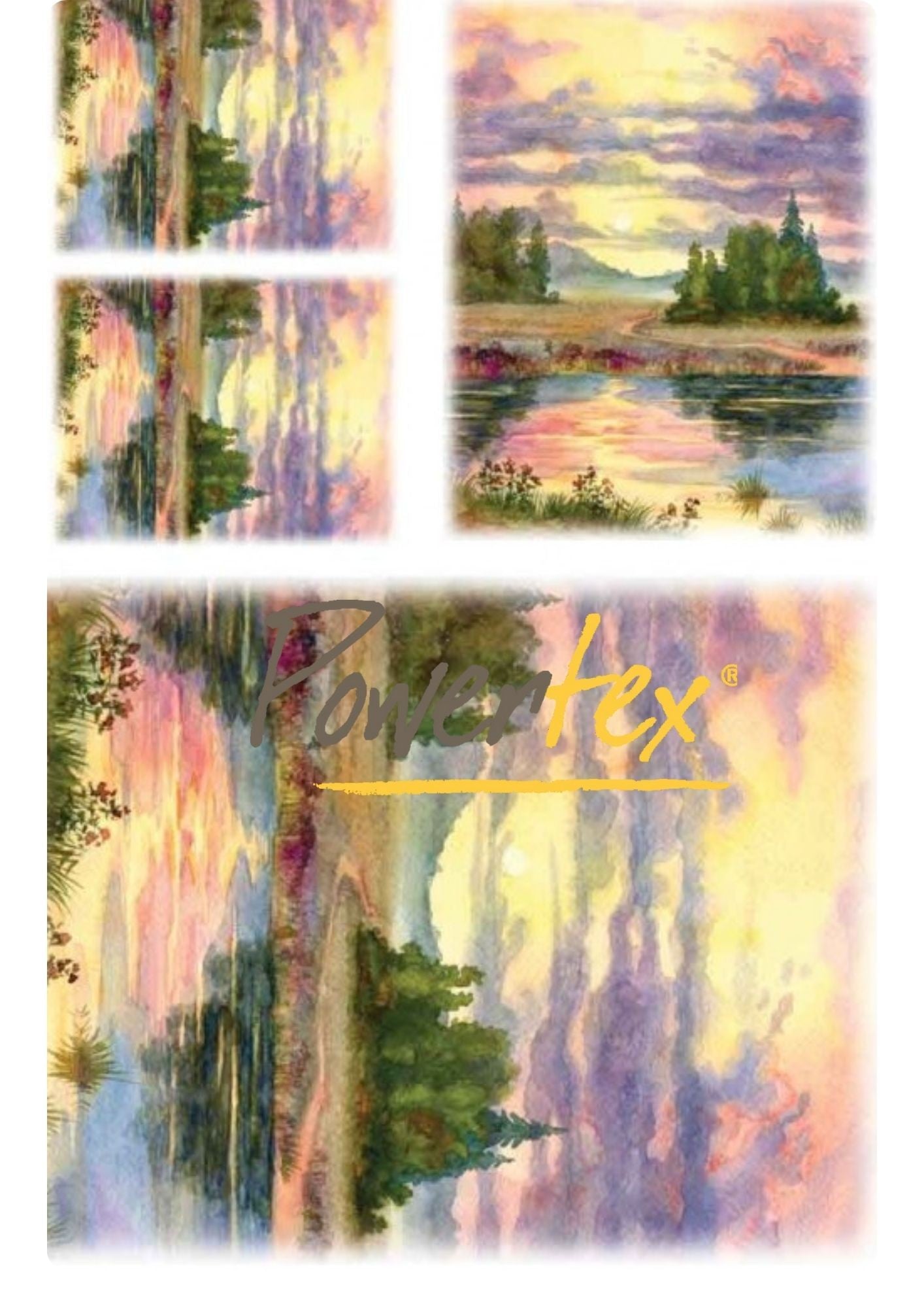 Landscape Scenery Rice Papers Collection