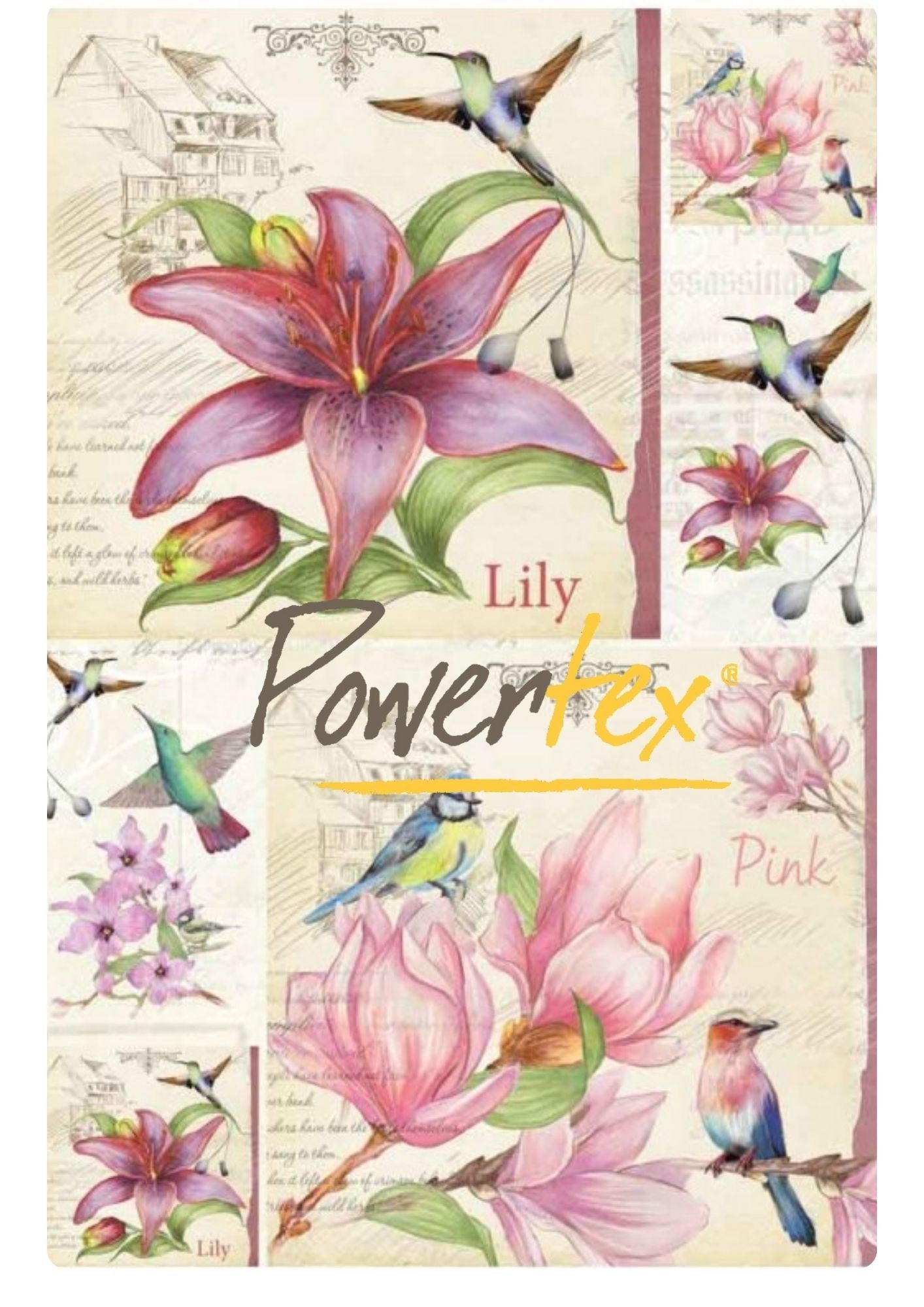 Floral Rice Paper Collection