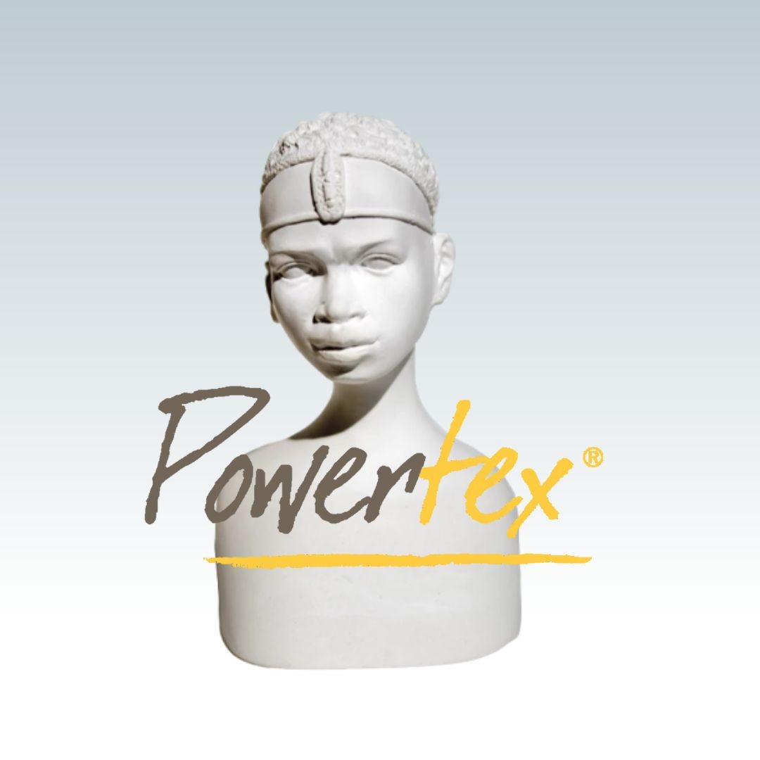 Powertex Plaster Figurine Heads