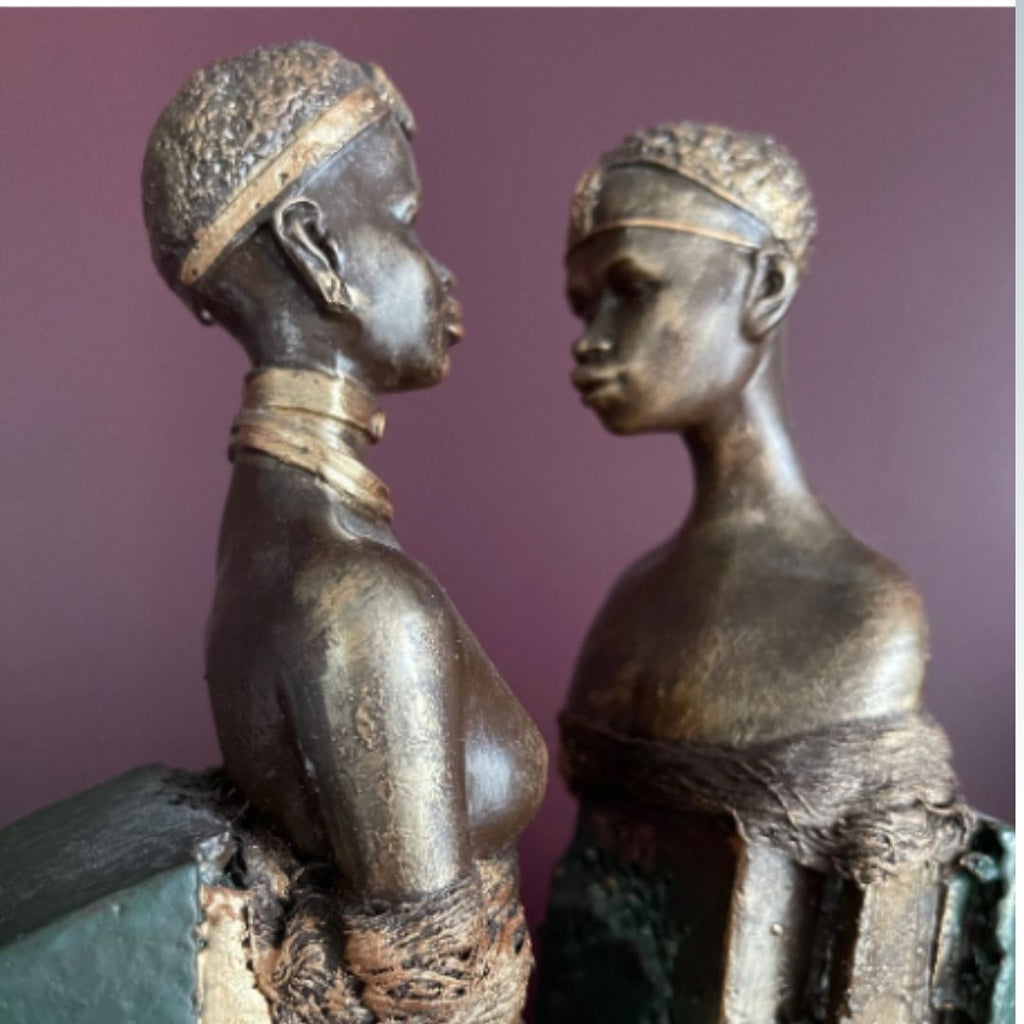 Powertex Plaster Figurine Heads