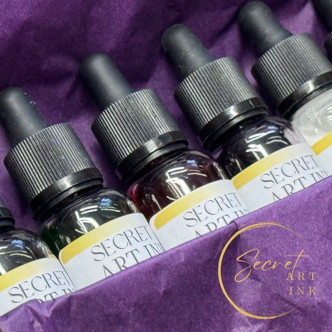 Secret Art Ink™ – Glass Dropper Bottle (30ml)