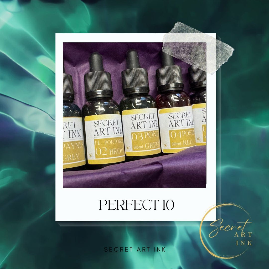 Secret Art Ink™ – Glass Dropper Bottle (30ml)