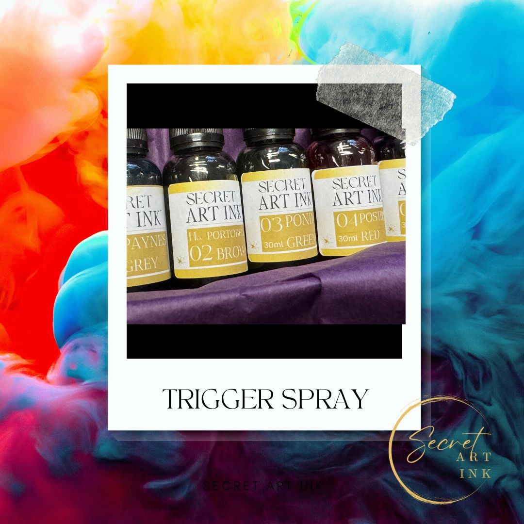 Secret Art Ink™ – Trigger Spray Bottle (60ml)