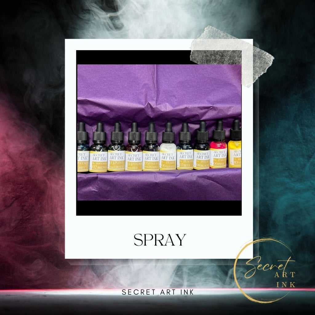 Secret Art Ink™ – Pump Spray Bottle (30ml)