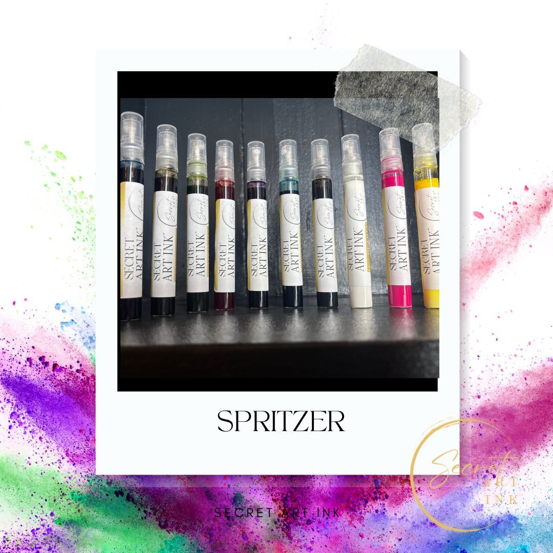 Secret Art Ink™ – Glass Spritzer Bottle (10ml)