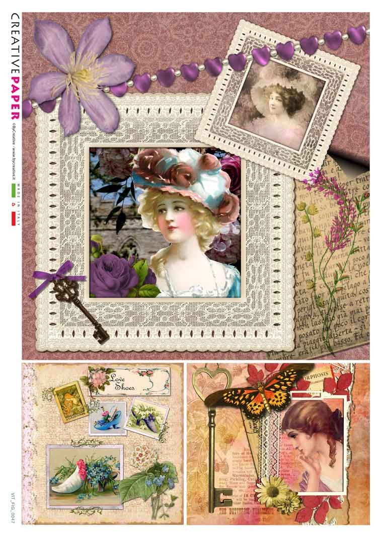 Art and Creative Designs Rice Paper Collection