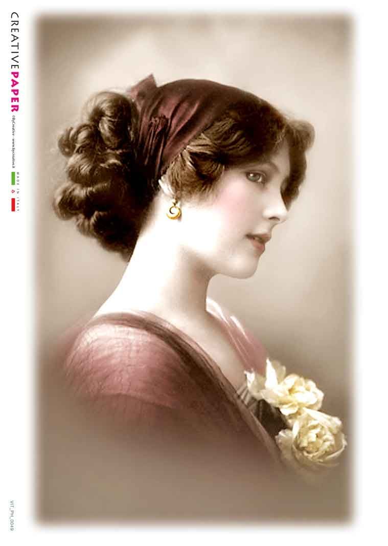 Rice Paper Victorian/ Vintage Style Portraits