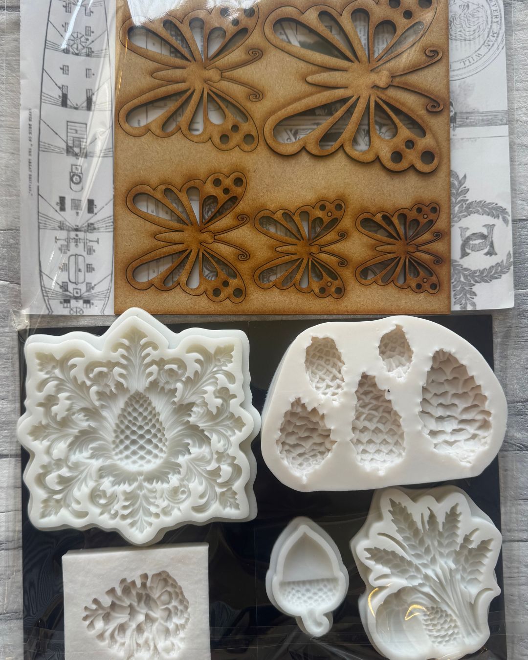 Autumn Moulds and Embellishments
