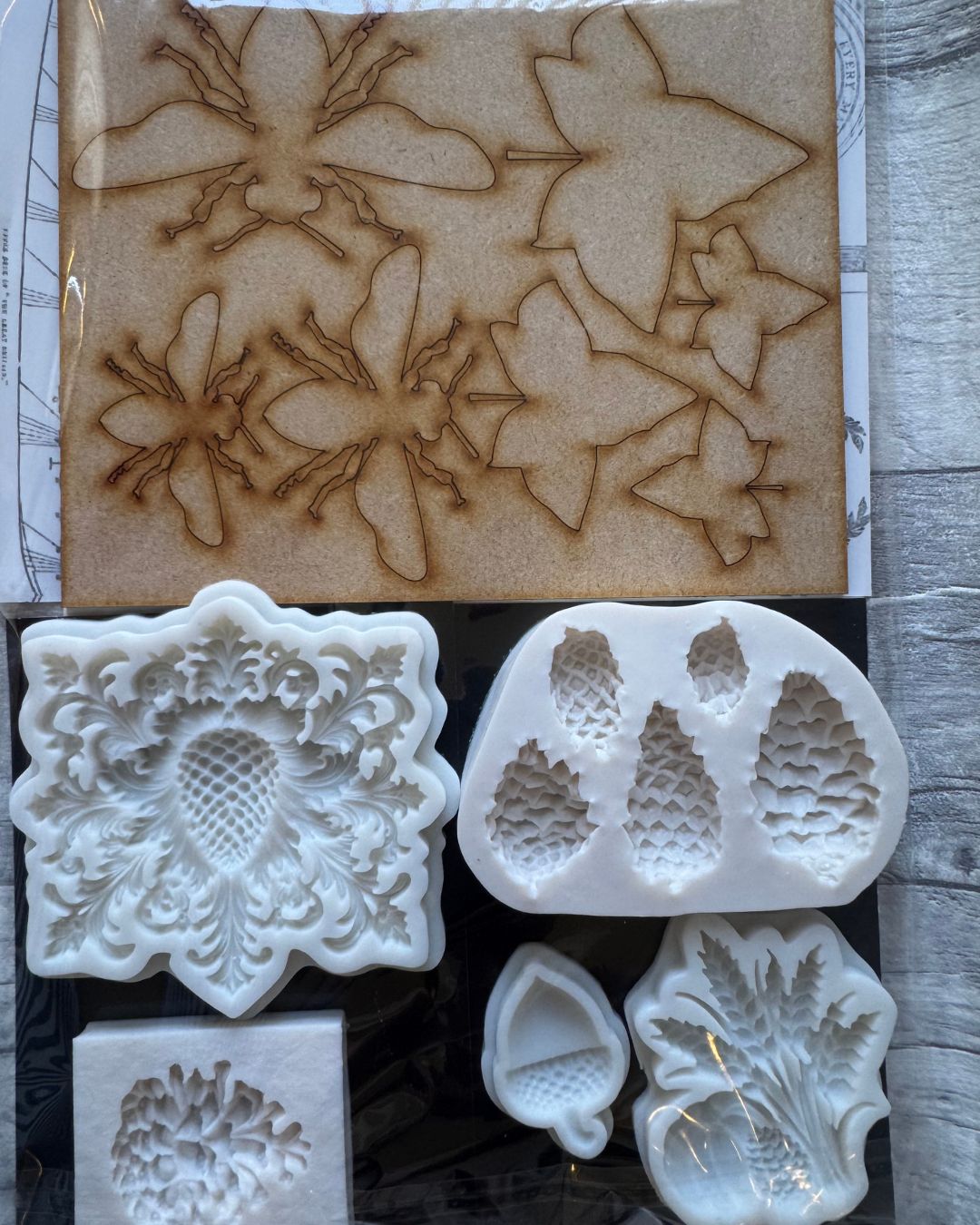 Autumn Moulds and Embellishments